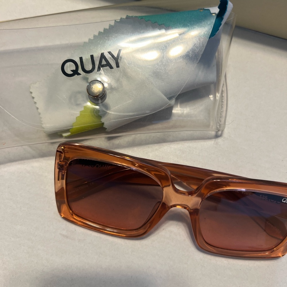 Quay Orange Sunglasses
